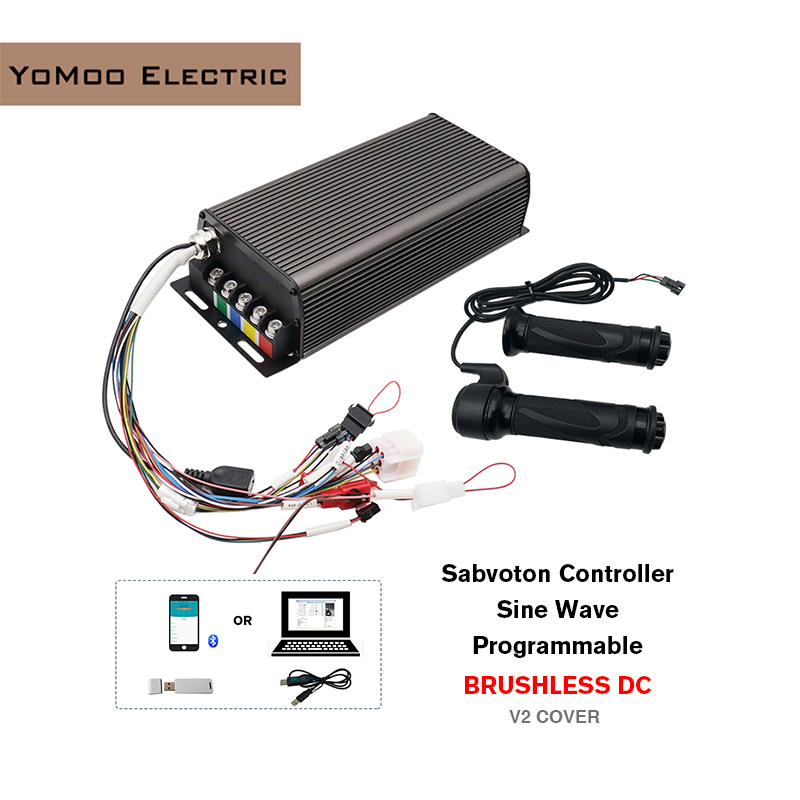 Controlador BLDC APT V2 Sabvot - 72V 100A Sabvoton Controller avaliação e preço