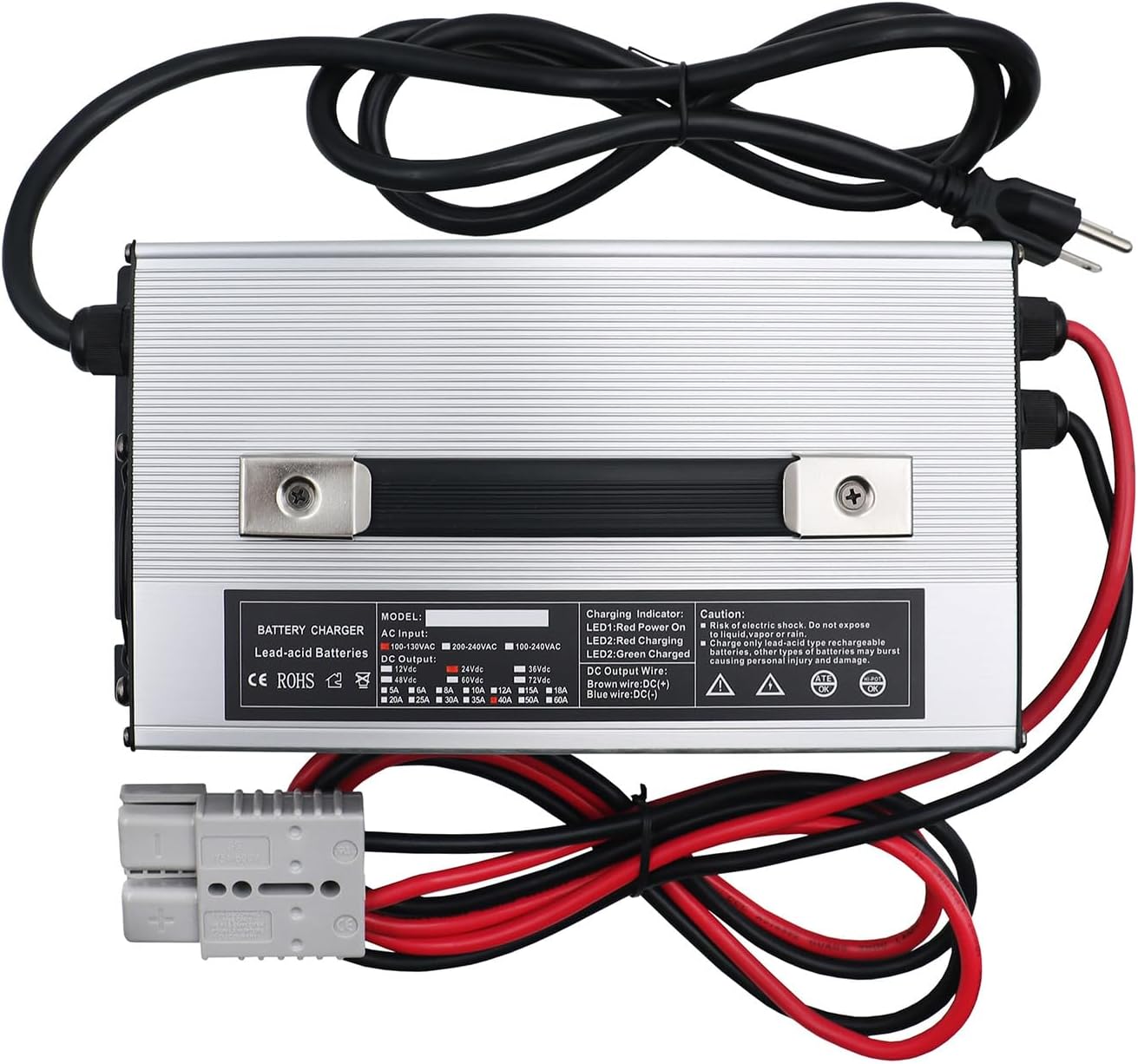 Carregador de Bateria Automáti - 72V 15A Fast Charger avaliação e preço