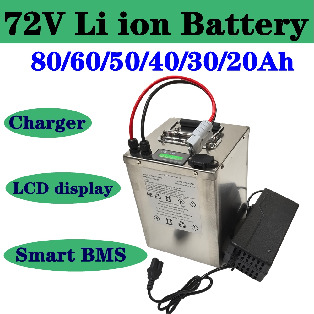 Bateria de íon de lítio 20s 72 - 72V 40Ah Lifepo4 Battery Pack avaliação e preço