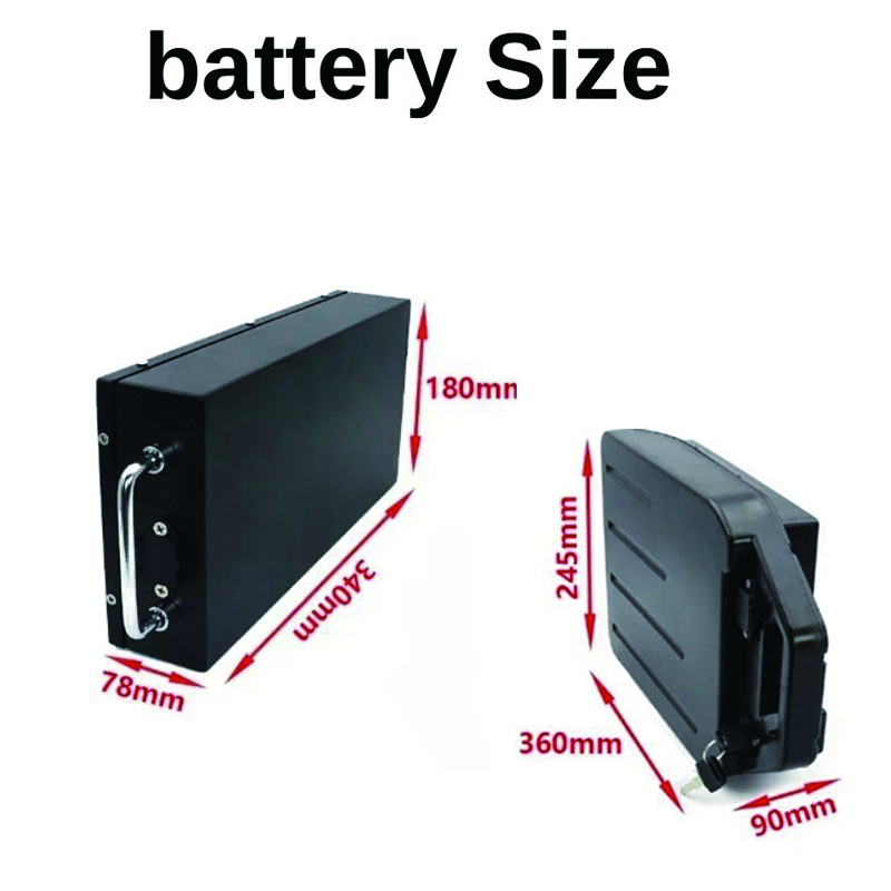 Bateria de lítio 18650 para mo - 60V 50Ah Electric Scooter Battery avaliação e preço