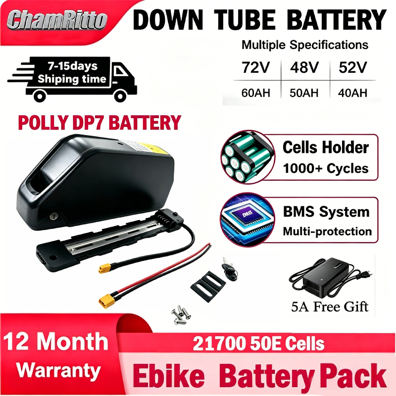 Bateria para E-bike Cham-Rider - 72V 50Ah 21700 Lithium Battery avaliação e preço