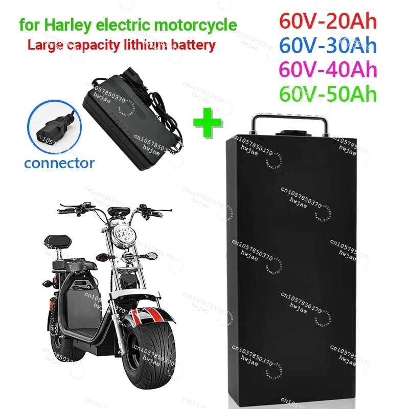 Scooter elétrica, bateria elét - 60V 50Ah Electric Scooter Battery avaliação e preço
